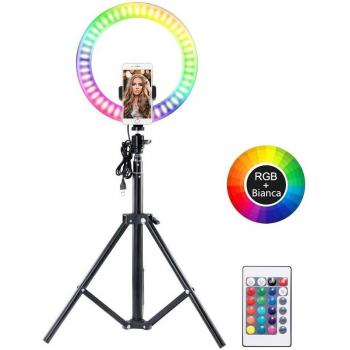 Anneau Lumineux Variable 26 cm pour Selfies et Vidéos