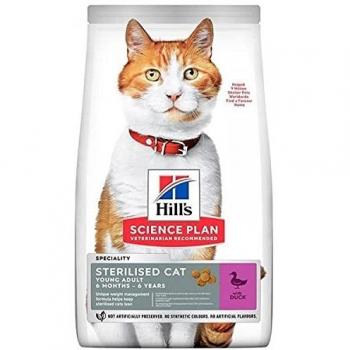 Alimento per Gatti Hill's Science Plan Sterilised Cat con Anatra 1,5kg