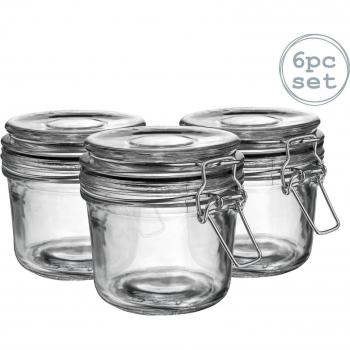 350ml Clear Glass Jars