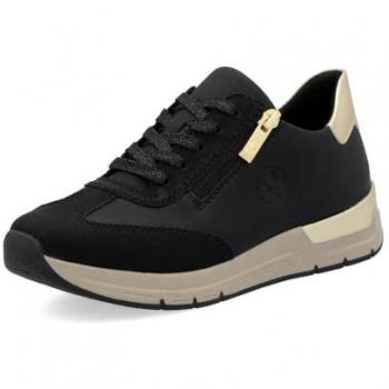 Basse Sneaker Rieker Oro Nera