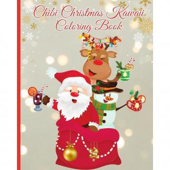 Chibi Christmas Kawaii Coloring Book