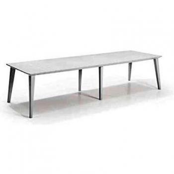 Table de jardin en résine Lima