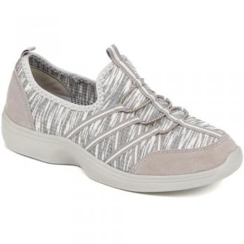 FlexiStep BroadLace Running Shoes – Women's Grey (5)