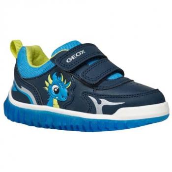 B Lightyloo Geox Sneakers für Jungen Dunkelblau B465ZA 050FU C4478
