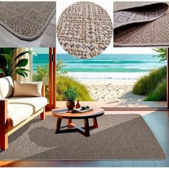 Alfombra de Exterior/Interior en Color Rubí – Tadi & Imperio 1979