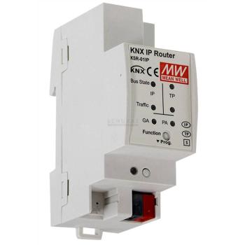MeanWell KSR‑01IP Router Grigio – 5 pezzi in stock