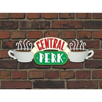 Perk Central Impresión Negra 30 cm