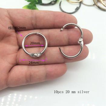 20mm Metal Spring O Ring for Belt Chain Accessories