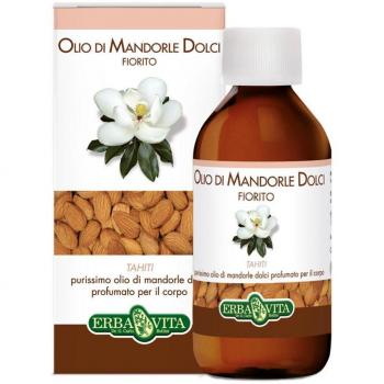 Olio di Mandorle Dolci Fiorito Tahiti da 250 ml Erba Vita
