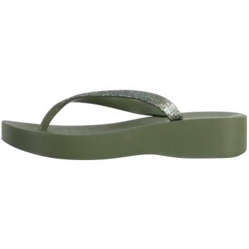 Silberfarbenes Zehentrenner Modell Ipanema 83386