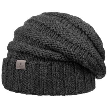 Anthracite Jil Oversize Knitted Cap – Unisex Fit