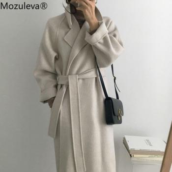 Cardigan Oversize Ceinturé Femme Mozuleva