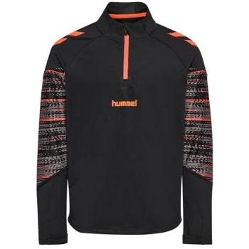 Youth Blaze Pro Training Jacket, 1/2 Zip, Black