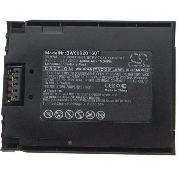 Batteria di Backup VHBW 3,7 V Li‑Ion 4200 mAh – Compatibile con Laptop Scanner