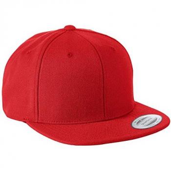 FlexFit Red Snapback – Universal Fit