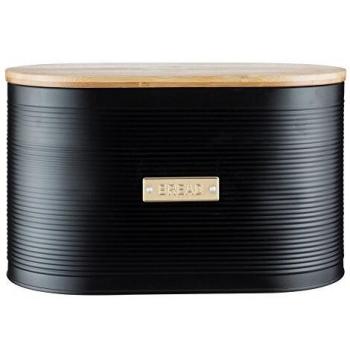 Typhoon Living Otto Bread Bin Black
