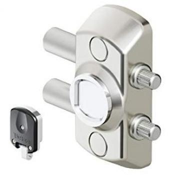 Blocca-serrande inox con doppia chiave magnetica