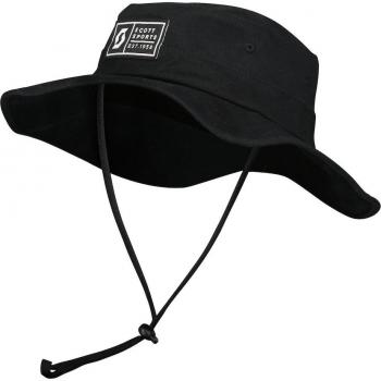 Sombrero unisex Scott de estilo cubo negro