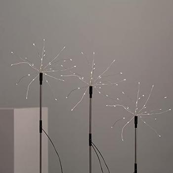 Set di Spiedini LED Solari per Esterni Dente di Leone 3000K