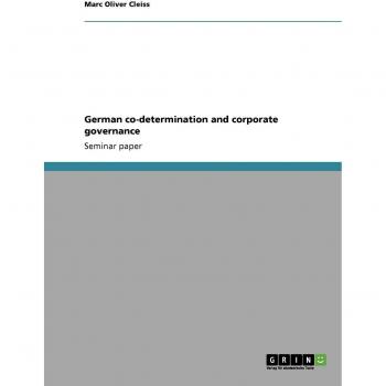 German co-determination and corporate governance