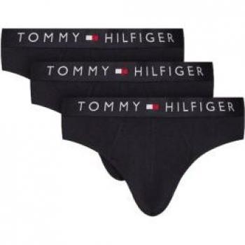 Combo 3 slip Tommy Hilfiger desert sky in nero, rosso e bianco