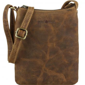 Greenburry Vintage 20 cm Brown Leather Crossbody Bag