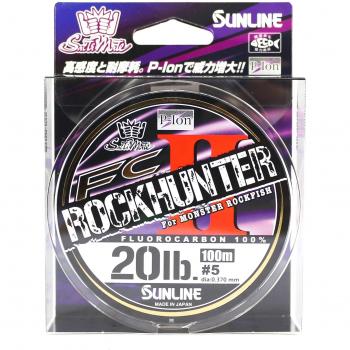 Rock Hunter II 100m 20lb Clear Fluorocarbon – Sunline 9130