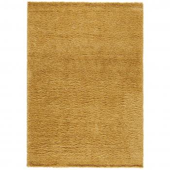 Alfombra Shaggy Liso 200x290 Color Amarillo