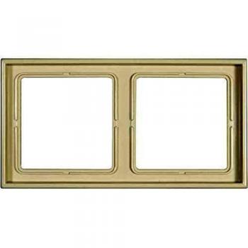 Cadre double Jung blanc crème LS982W