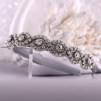 TRiXY S28-FG Bridal Tiara Luxury Vintage Design