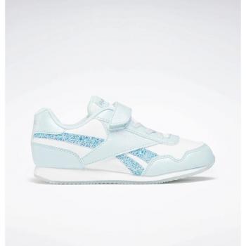 Reebok Royal Cl Jog 3.0 1v Blu Vetrina / Marrone Selvaggio / Lilla Lucido EU 27