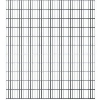 Set di recinzione 2D per giardino: 8 pannelli, 2008x2230 mm, 16 m in acciaio