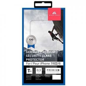 Black Rock SCHOTT 9H Displayschutzglas für Apple iPhone 6, 6S, 7 1 St