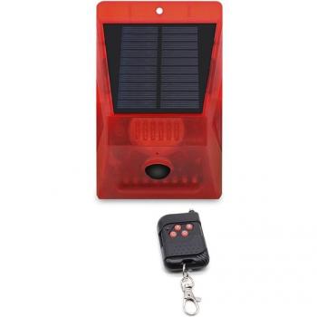 Solar Security Strobe Light