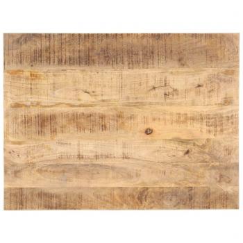 Table à dîner 80x60 cm en bois de manguier massif