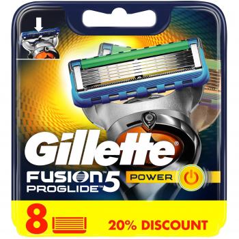 Gillette Fusion ProGlide Power 8‑Pack – Austauschklingen