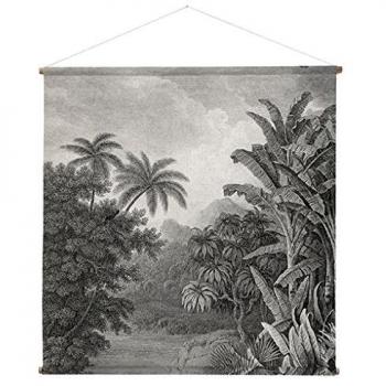 HKliving XXL Baumwoll Wandbild Dschungel