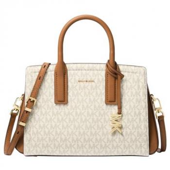 Bolso Laila en piel beige para mujer de Michael Kors