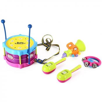 Tambour, trompette et plus : kit musical pour enfants