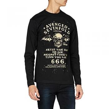 Tee-shirt en métal Avenged Sevenfold – The Day – Rock Off – ASLS01MB S