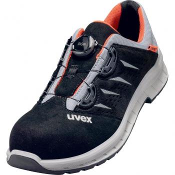 Uvex 6908 S1P Safety Footwear Size 44 Black/Red