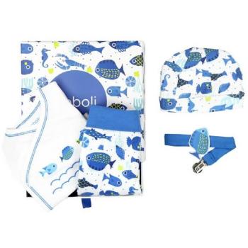 Boboli 125176, Conjunto de Ropa para Bebé, Unisex, Blanco, Talla 1M