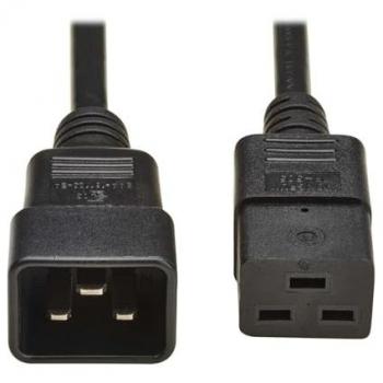 Câble de rallonge IEC C19/C20, 3 m, noir, Europe – 250 V / 16 A (Tripp‑Lite PLC19RD)