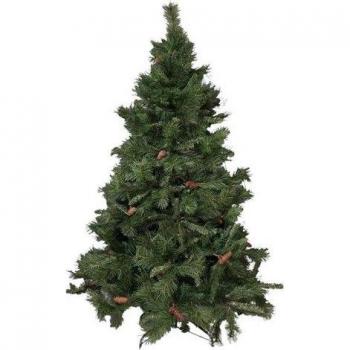 Dmora Sapin de Noël PVC Effet Réaliste 270 cm