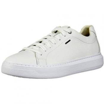 Geox U Deiven B, Scarpe Basse Uomo, Bianco