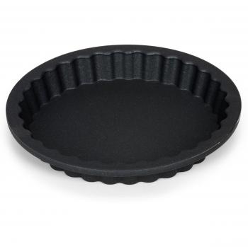 Patisse Molde de Pastel Negro Brillante Inoxidable 10 cm