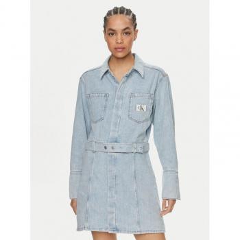 Robe Denim Ceinturée Femme CK