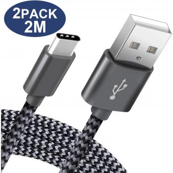 Cable Tipo C Pavoma 2M Rápida Carga Dual y Compat