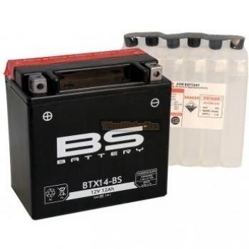 Batteria YTX14-BS con acido a corredo