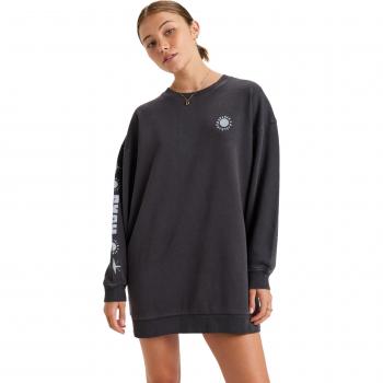 Roxy Strickkleid Daydreamer Grau Relaxed Fit